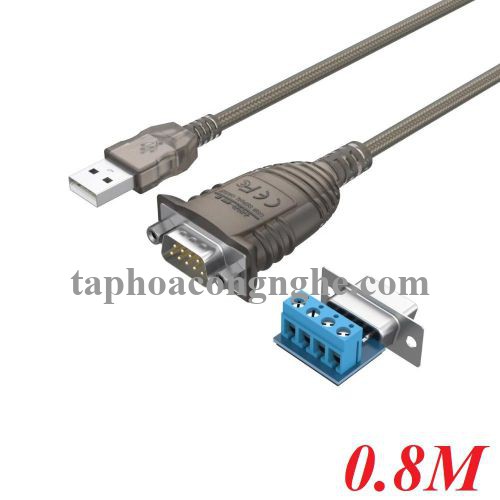 Unitek 96946 Y-1081 1.5M Cáp chuyển Usb 2.0 sang Rs485 bọc chống nhiễu 30096946